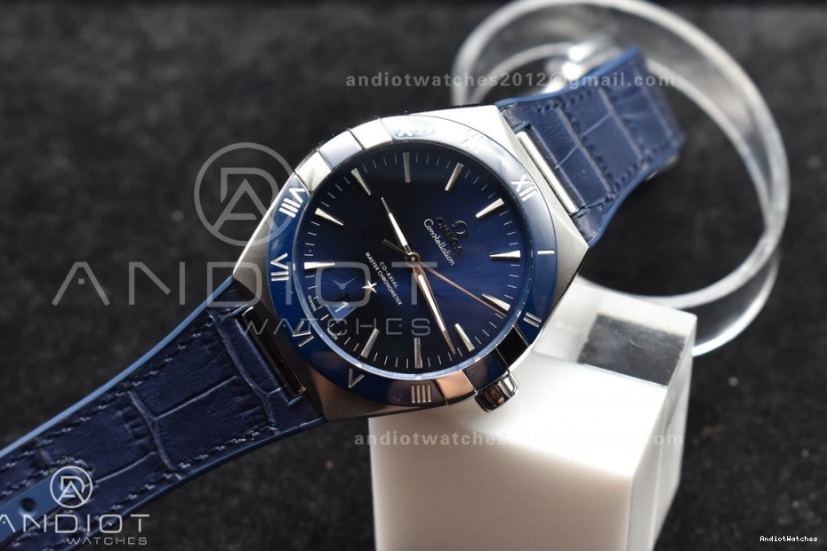 VSF A8900 Edition Clone Best Breathable on 546 Super Constellation Blue Strap Blue Ceramic Blue SS Dial Gummy 1:1 0912